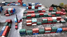 Fengshan Port in Hai 'an