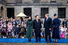 Royals Welcome President Of South Korea - Amsterdam