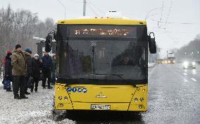 Response to Kyiv Metro shutdown