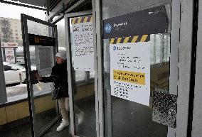 Response to Kyiv Metro shutdown