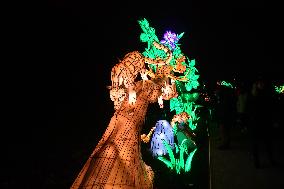 Light Exhibition At The Jardin Des Plantes - Paris