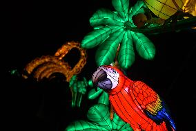 Light Exhibition At The Jardin Des Plantes - Paris