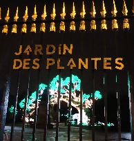 Light Exhibition At The Jardin Des Plantes - Paris