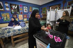 Voting For Presidential Elections Continues In Egypt
