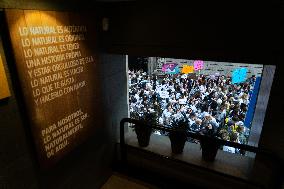 Strike By Public Health Unions In Catalonia.