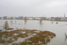 Flood Season Begins In Cologne