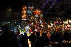 The Dyker Heights Christmas Lights 2023