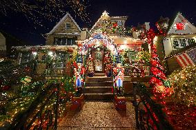 The Dyker Heights Christmas Lights 2023