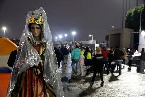 Celebration Of The  492 Years Since The Appearance Of The Virgin Of Guadalupe In Mexico