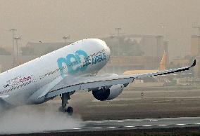 test flight of a Airbus A330-941 in Toulouse