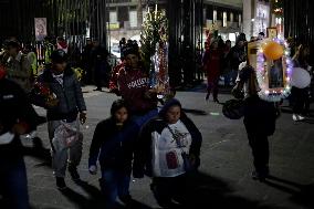 Celebration Of The  492 Years Since The Appearance Of The Virgin Of Guadalupe In Mexico