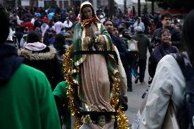 Celebration Of The  492 Years Since The Appearance Of The Virgin Of Guadalupe In Mexico