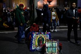 Celebration Of The  492 Years Since The Appearance Of The Virgin Of Guadalupe In Mexico