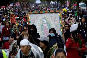 Celebration Of The  492 Years Since The Appearance Of The Virgin Of Guadalupe In Mexico