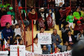 Claudia Sheinbaum Presidential Pre- Candidate Political Rally In Tlaxcala