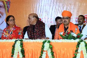 BJP MLA Bhajan Lal Sharma Elected Rajasthan Chief Minister In Jaipur