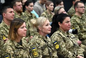Ukrainian Ground Forces Day In Kyiv, Amid Russia's Invasion Of Ukraine.