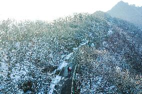 CHINA-HUBEI-SUIZHOU-SNOW SCENERY (CN)