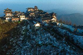 CHINA-HUBEI-SUIZHOU-SNOW SCENERY (CN)