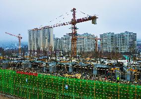 Resettlement Area Project Site Construction in Anqing