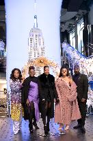 The Cast Of The Color Purple Visit the Empire State Building - NYC