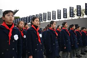 CHINA-JIANGSU-NANJING MASSACRE VICTIMS-NATIONAL MEMORIAL CEREMONY (CN)