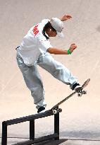 (SP)JAPAN-TOKYO-SKATEBOARDING-STREET SKATEBOARDING WORLD CHAMPIONSHIPS-WOMEN'S QUALIFIER