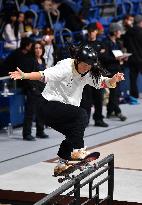 (SP)JAPAN-TOKYO-SKATEBOARDING-STREET SKATEBOARDING WORLD CHAMPIONSHIPS-WOMEN'S QUALIFIER