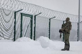 Second part of Estonian-Russian border fence completed