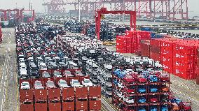 Energy Vehicles Export in Suzhou Port