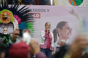 Claudia Sheinbaum Presidential Candidate Rally - Mexico