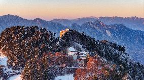 #CHINA-SHAANXI-HUASHAN MOUNTAIN-SNOW (CN)