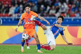 (SP)JAPAN-TOKOHAMA-FOOTBALL-AFC CHAMPIONS LEAGUE-SHANDONG TAISHAN VS YOKOHAMA F. MARINOS