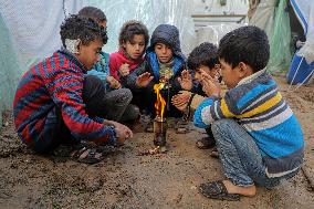 MIDEAST-GAZA-KHAN YOUNIS-PALESTINE REFUGEES