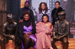 The Cast Of The Color Purple Visit the Empire State Building - NYC