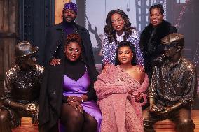 The Cast Of The Color Purple Visit the Empire State Building - NYC