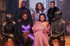 The Cast Of The Color Purple Visit the Empire State Building - NYC