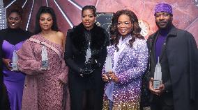 Oprah Winfrey And The Cast Of 'The Color Purple' Light The Empire State Building