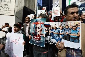 ‏Journalists Syndicate Protest In Support Of Gaza