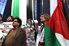 ‏Journalists Syndicate Protest In Support Of Gaza