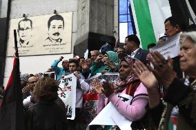 ‏Journalists Syndicate Protest In Support Of Gaza