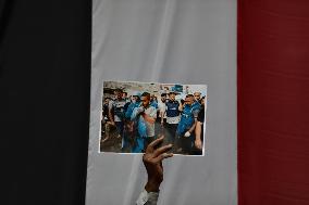 ‏Journalists Syndicate Protest In Support Of Gaza