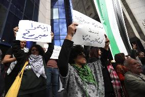 ‏Journalists Syndicate Protest In Support Of Gaza