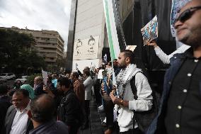 ‏Journalists Syndicate Protest In Support Of Gaza