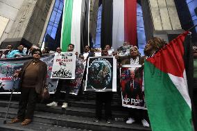 ‏Journalists Syndicate Protest In Support Of Gaza