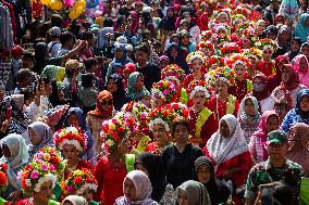 Traditional Ngarot Festival In Indonesia