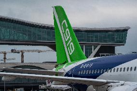 Hong Kong C919 And ARJ21 Welcoming Ceremony And Media Preview