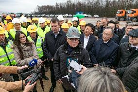 SERBIA-BACKI BREG-CHINA-EXPRESSWAY-CONSTRUCTION
