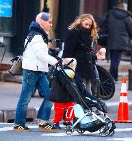 Chloe Sevigny Out With Son - NYC