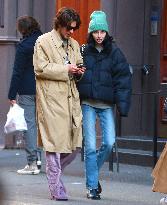 Meadow Walker Out With Husband - NYC